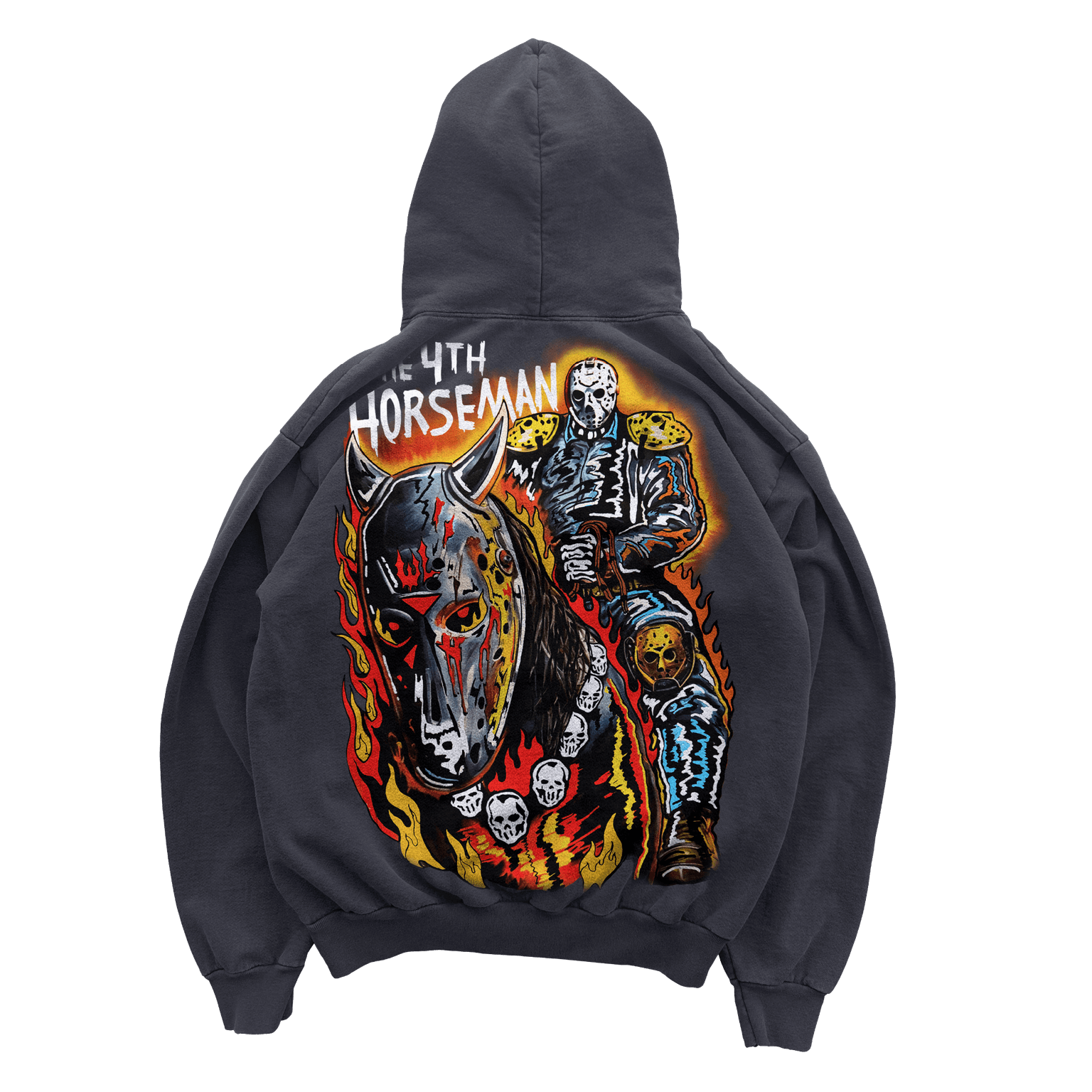 4th Horseman Stone Washed Hoodie