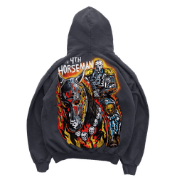 4th Horseman Stone Washed Hoodie