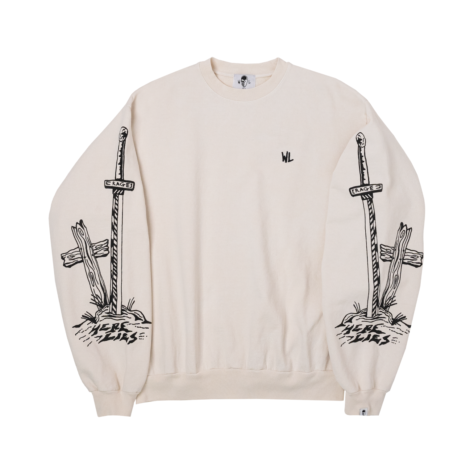 Here Lies Crewneck Sweater