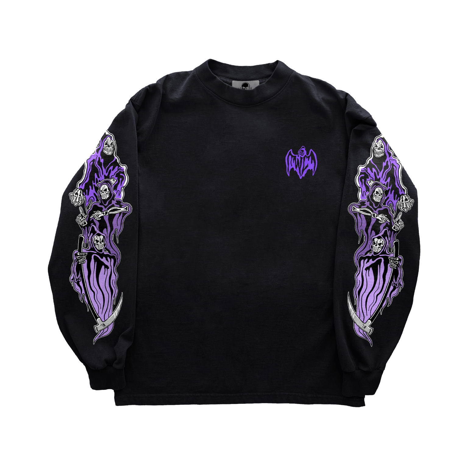 Three Reaper Longsleeve - Purple